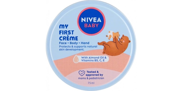 Nivea Baby Krém na tvář, tělo a zadeček 75ml                                                                                                                                                                                                              